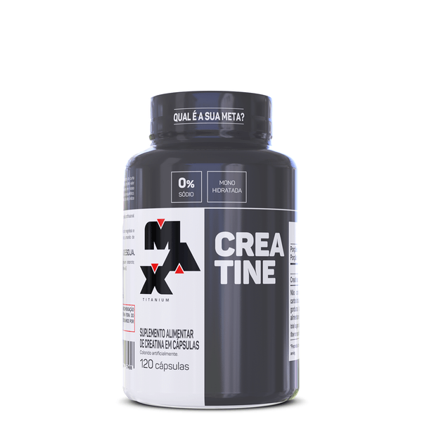 Creatine 120 Capsulas - Frente